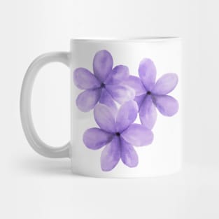 Purple Flowers Mug